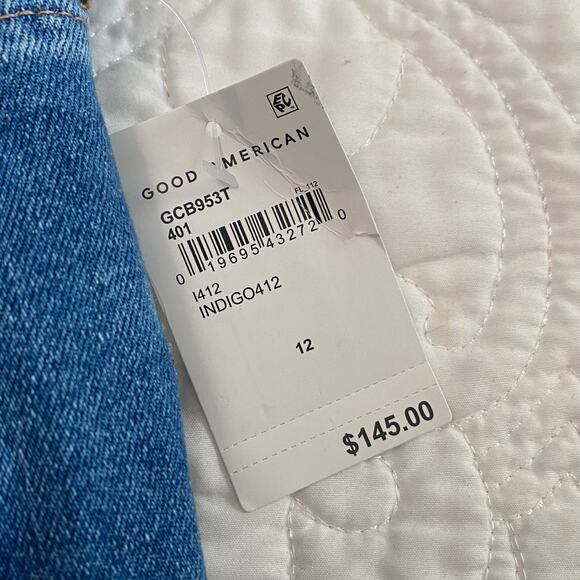 Good American Blue Boot Cut Jeans - Picture 3 of 10